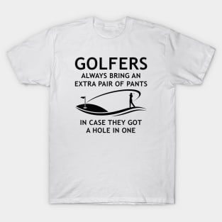 Golfers Extra Pants T-Shirt